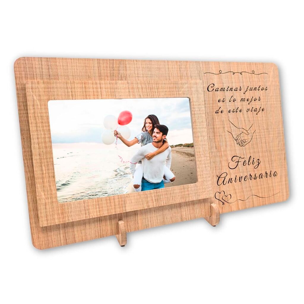 Marco fotos aniversario personalizado