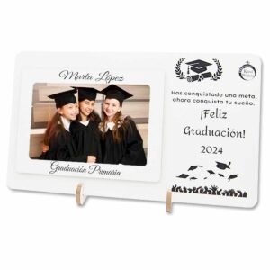 Marco de fotos graduación personalizado