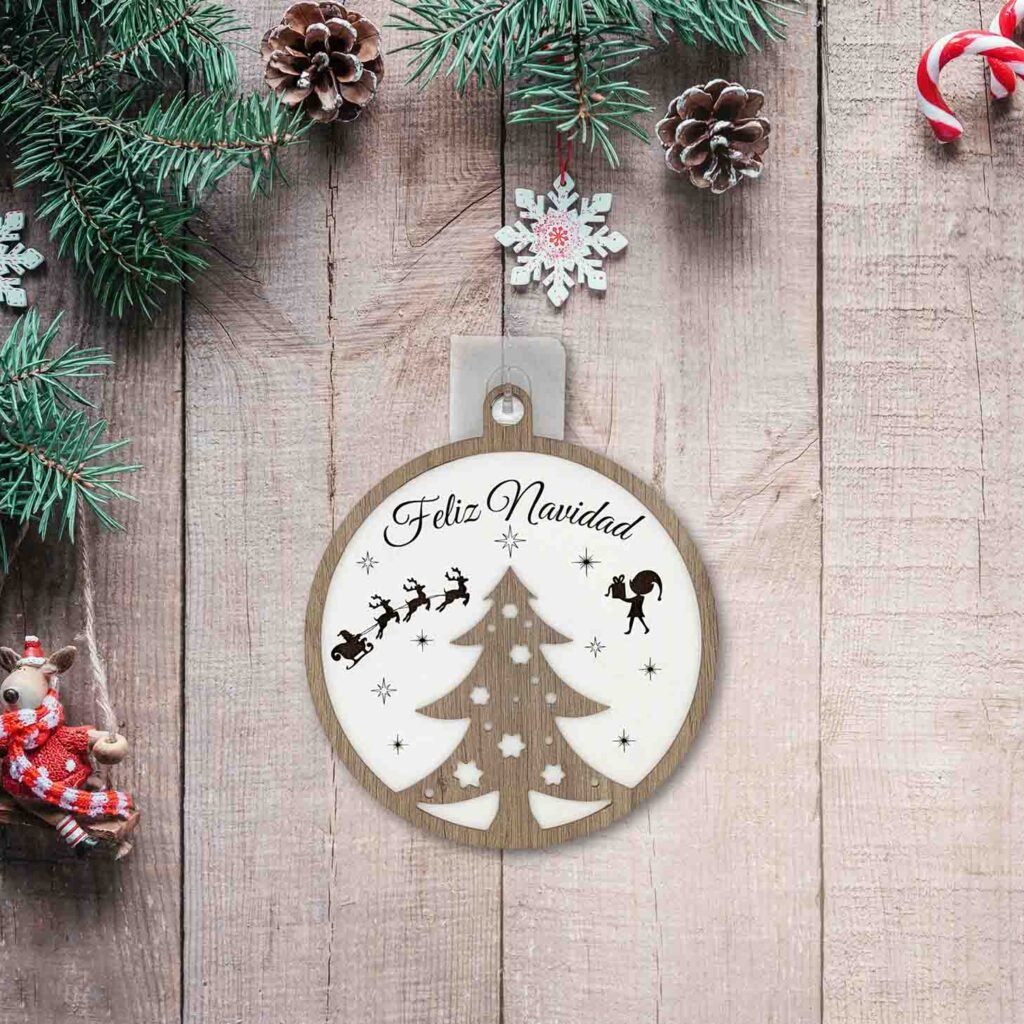 Adorno puerta Navidad