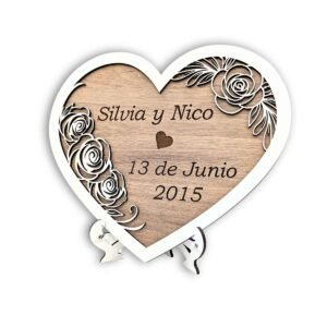 Placa de madera personalizada