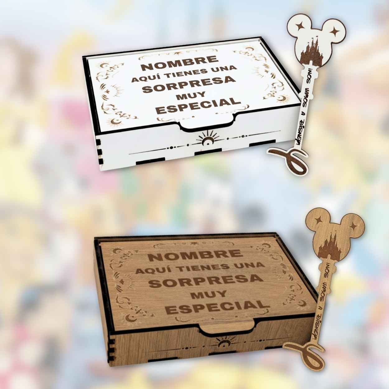 Caja Regalo LLave Disney | Nos vamos a Disney - Imagen 4