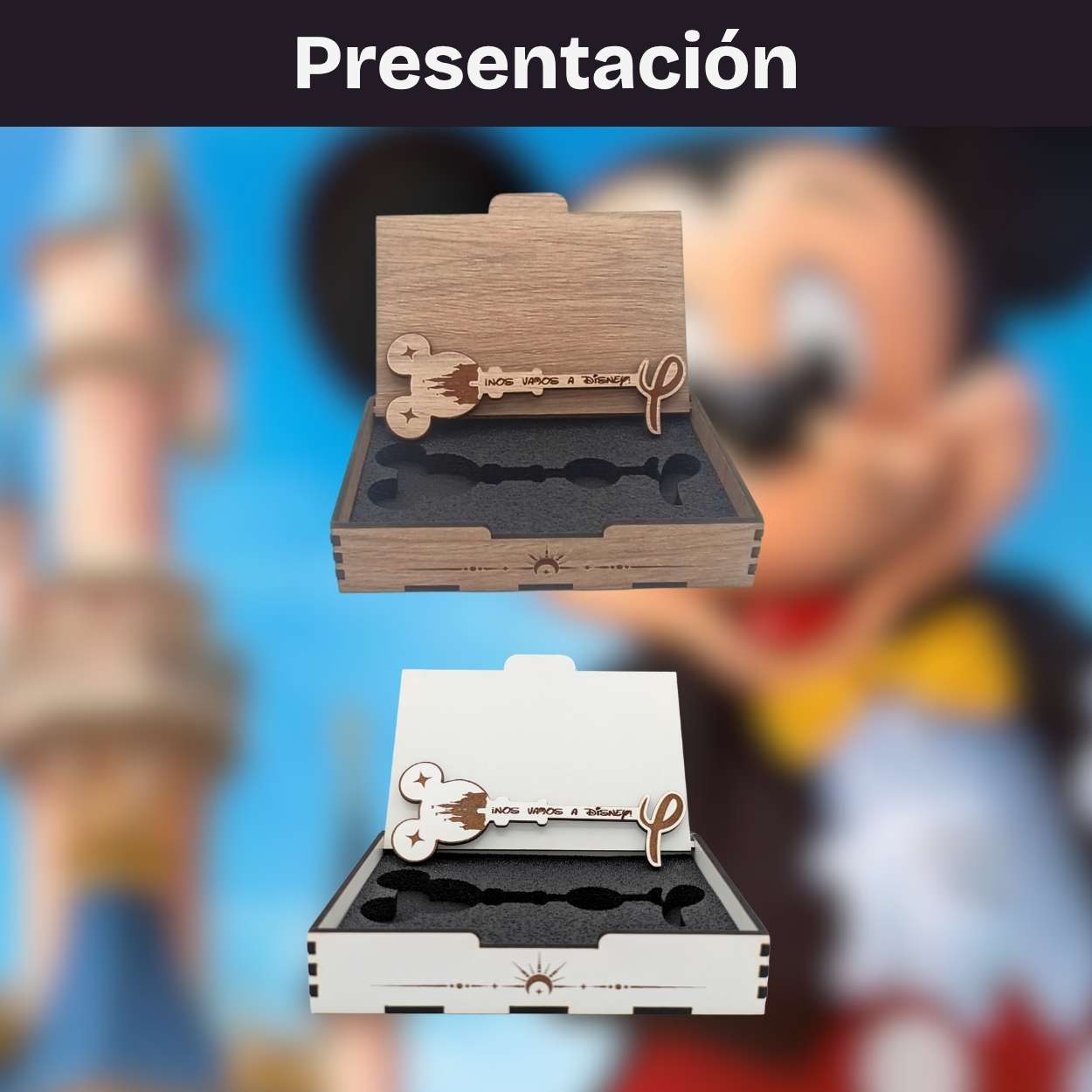 Caja Regalo LLave Disney | Nos vamos a Disney - Imagen 3