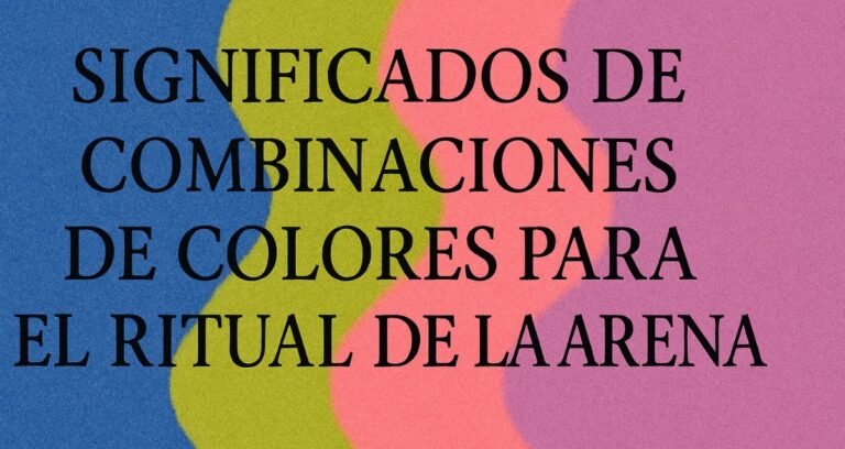Lee más sobre el artículo Significado de las combinaciones de los colores de la arena