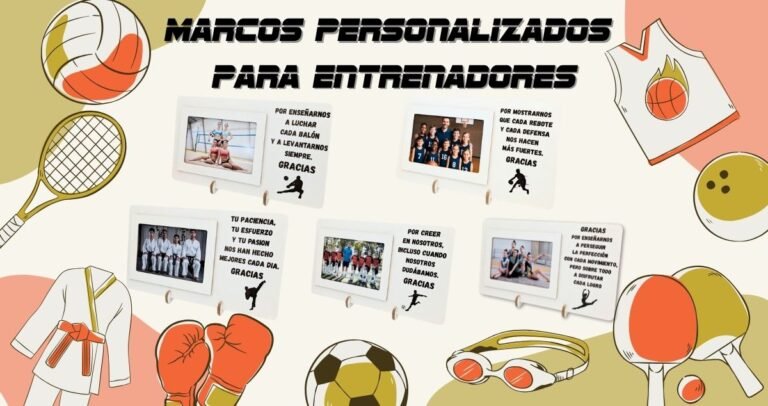 Lee más sobre el artículo El regalo para entrenador ideal: un marco que emociona y dice “gracias” sin palabras