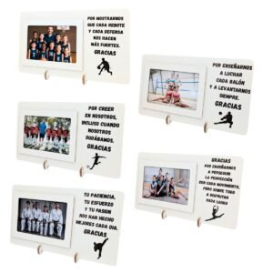 Marco de Fotos Personalizado para Entrenadores – Regalo Fin de Curso