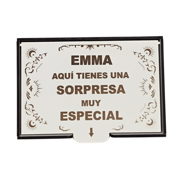 Caja Sorpresa Warner personalizado blanco