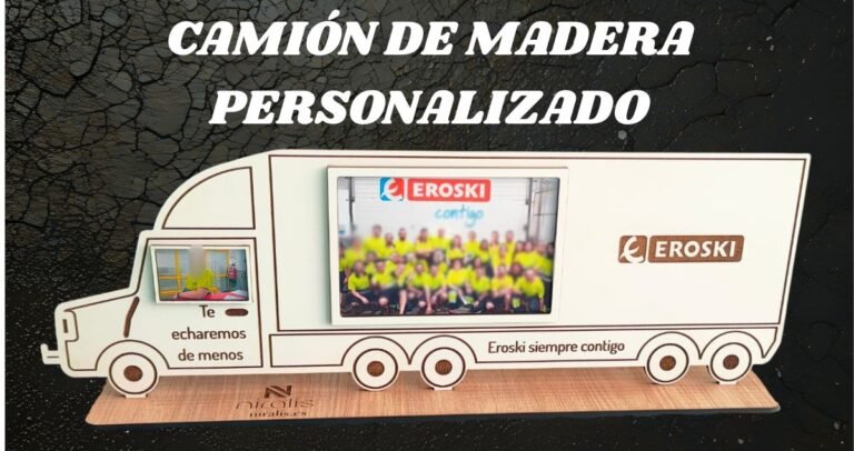 Lee más sobre el artículo Camión de madera personalizado: