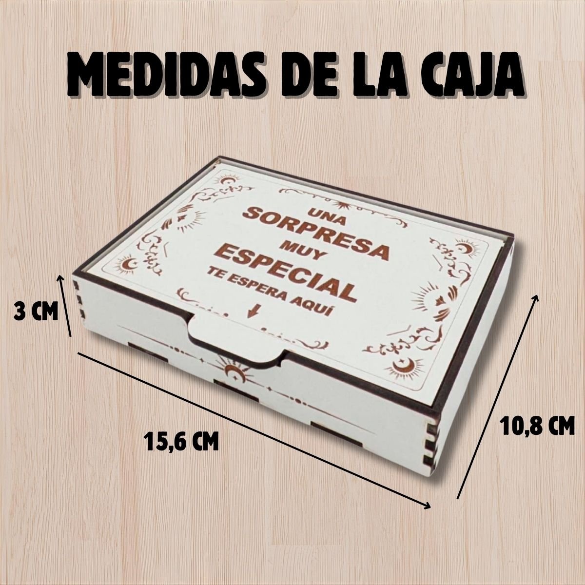 Caja con Regalo entrada sorpresa