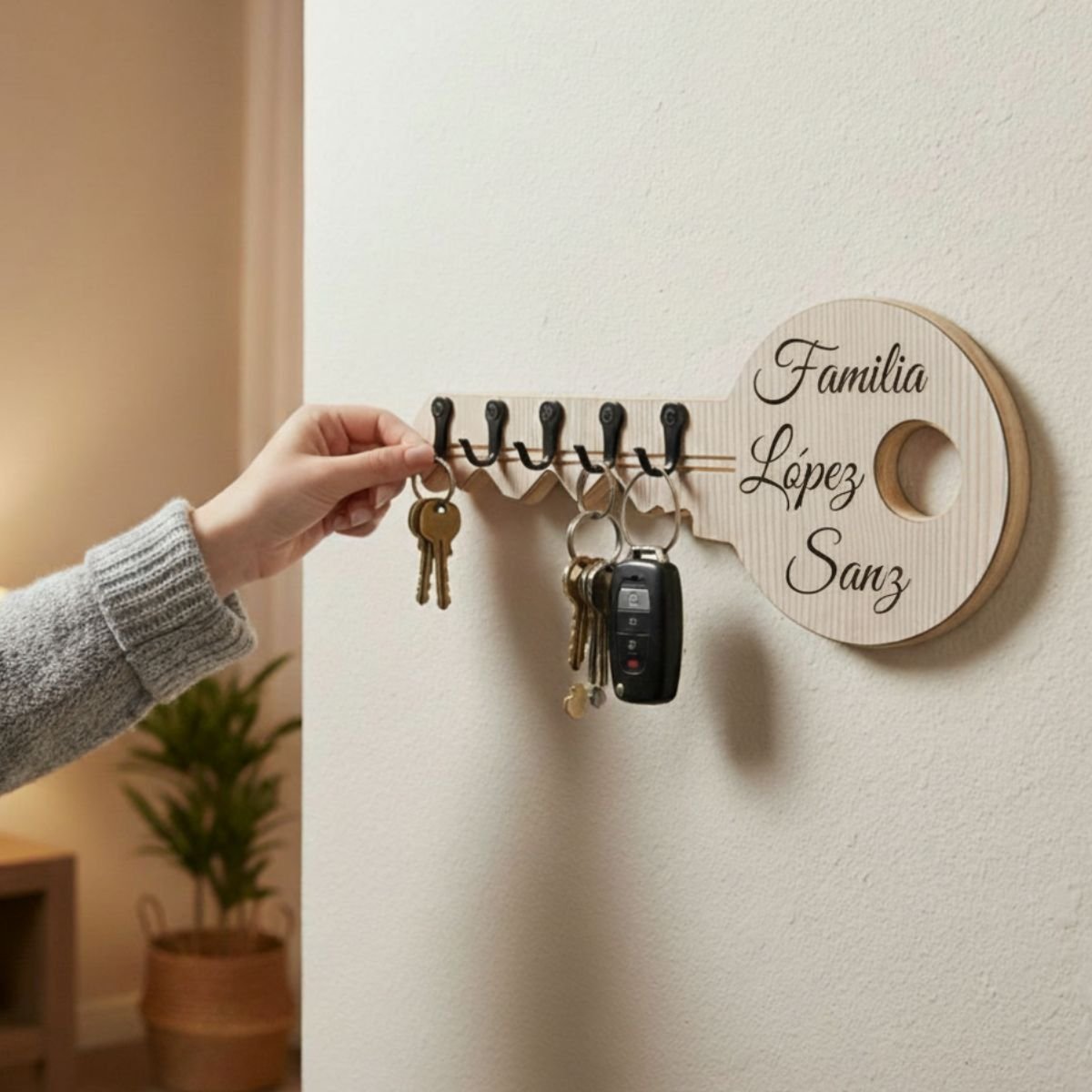 Colgador para llaves personalizado