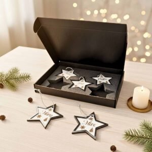 Set adornos árbol navidad personalizados