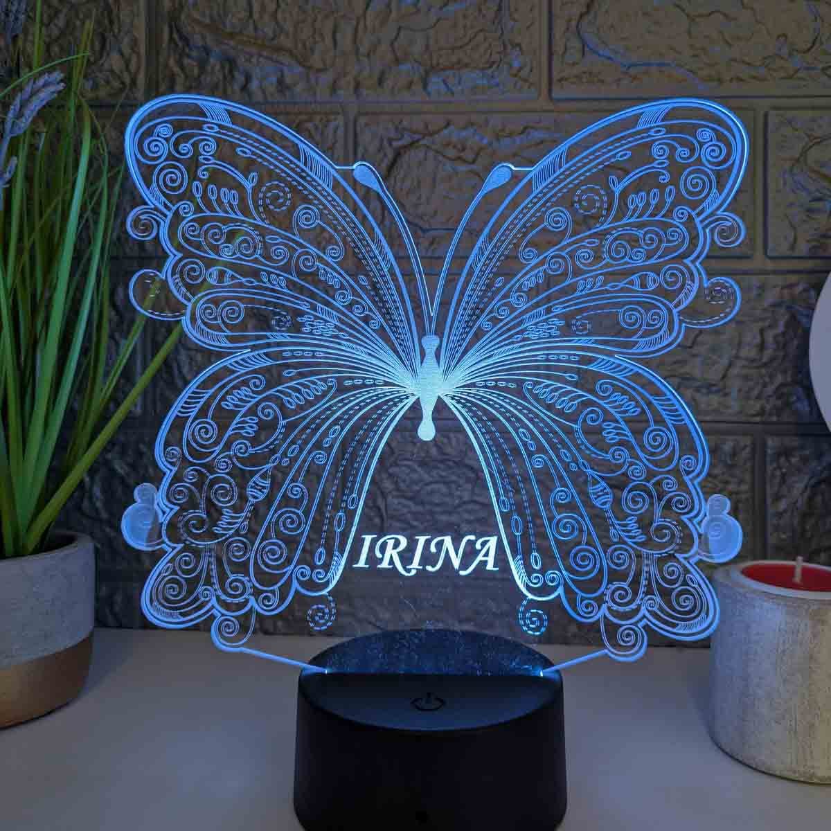 Lampara LED Mariposa