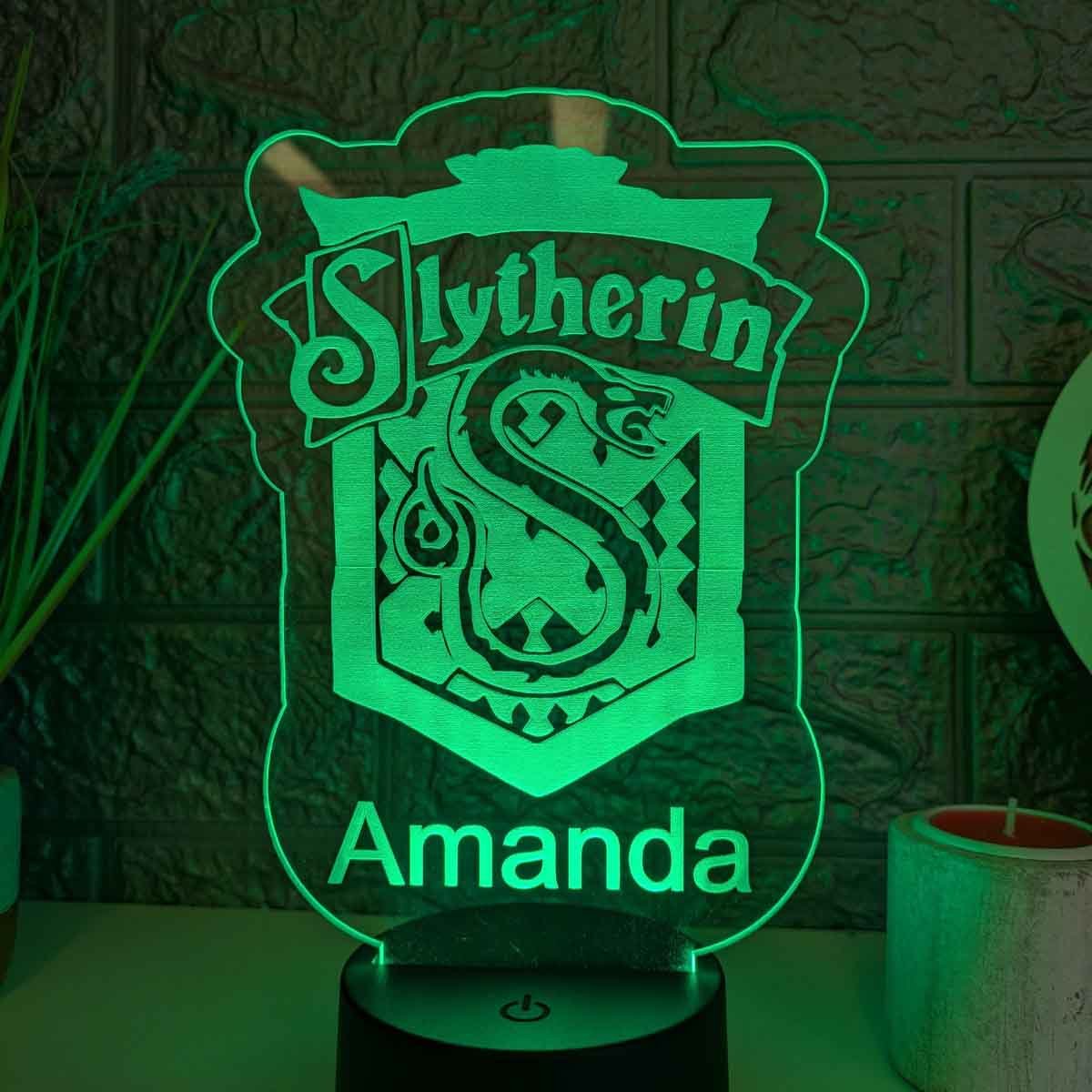 Lampara LED Slytherin