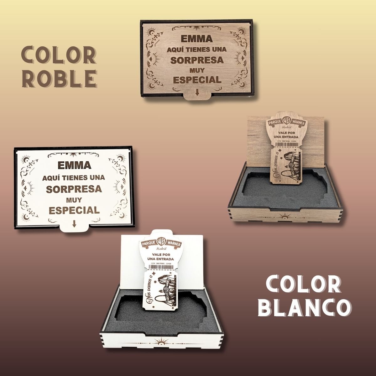 Regalo sorpresa entrada