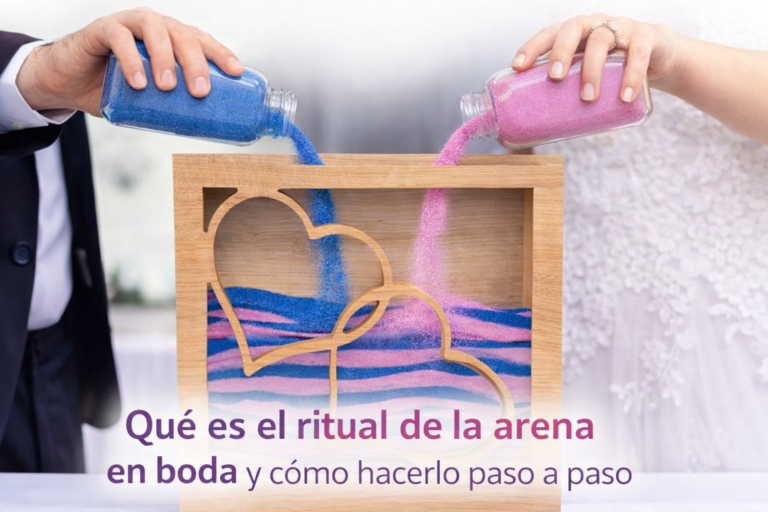 Lee más sobre el artículo Ritual de la arena en boda: qué es y por qué cada vez más parejas lo eligen